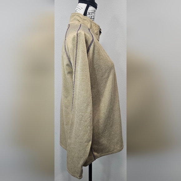 Knights Apparel Washington Huskies UW Purple Gold 1/4 Zip Thumb Hole Shirt Sz L - Picture 8 of 14